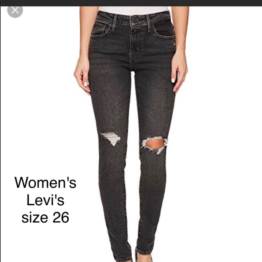 High rise Levi's